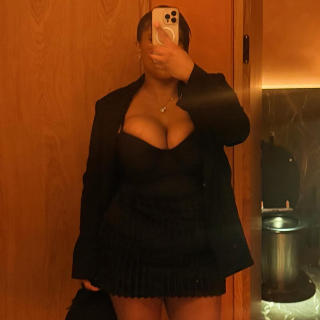 Cosy mini skirt